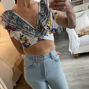 Place Nationale Petale Crop Top